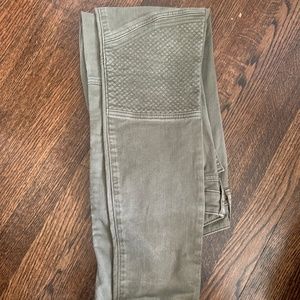 gap green jeans